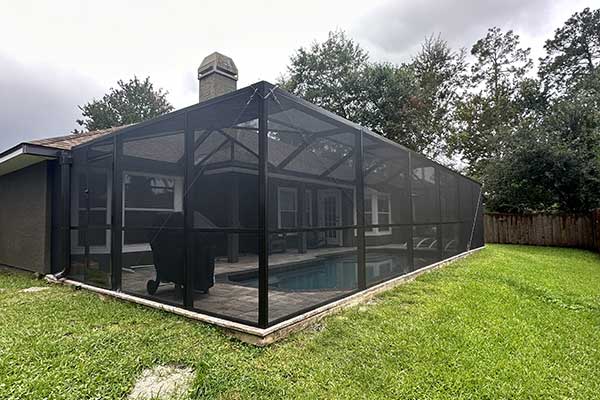 Pergola Screen Installation Pergola Screen Installation