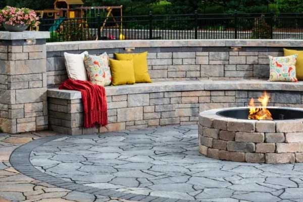 Residential Fire Pit Installation Residential Fire Pit Installation