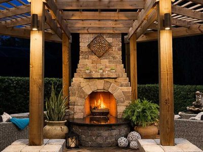 Complete Fire Pit Installation