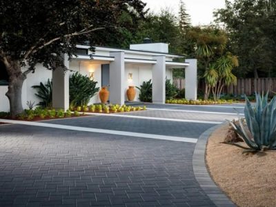 Residential Paver Driveway Construction